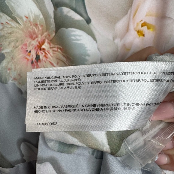 Finders Keepers Floral Mini Dress NWT | Pastel Blue | Size M - Picture 8 of 17